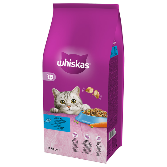 Whiskas 1+ Tuna - 14 kg