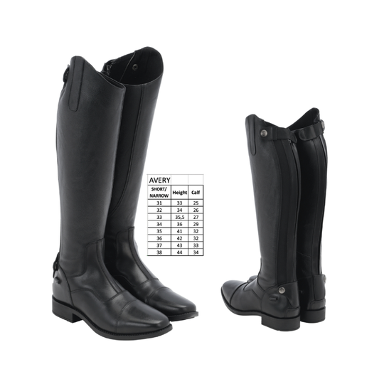 EQ Avery Ratsastussaappaat, Short/Narrow (35)