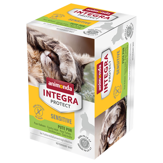 Animonda Integra Protect Adult Sensitive -rasiat - 6 x 100 g kalkkuna