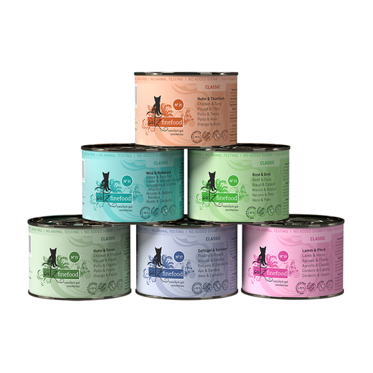 catz finefood -tutustumispakkaus 6 x 200 g - lajitelma I