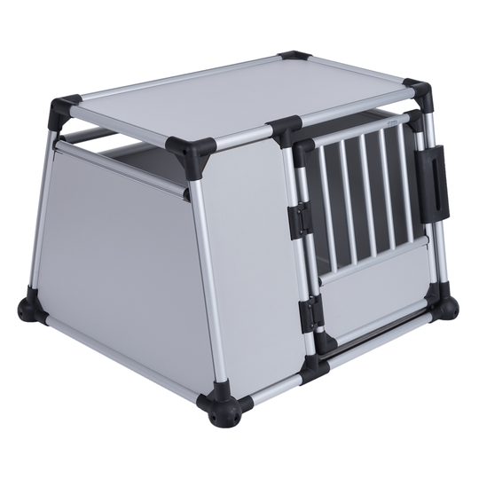 Trixie Aluminium -kuljetuslaatikko - L-koko: L 93 x S 81 x K 64 cm