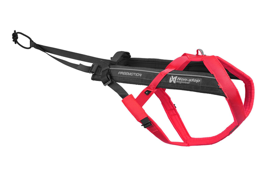 Non-Stop Dogwear Freemotion Harness 5.0 Vetovaljaat - Harmaa/Pinkki (4)