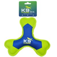 K9 Fitness Tough Nylon TRIBONE 24 cm - Koiran Lelu (Keltainen)