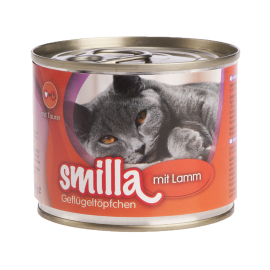 Smilla-siipikarjapata -säästöpakkaus 24 x 200 g - siipikarja & lammas