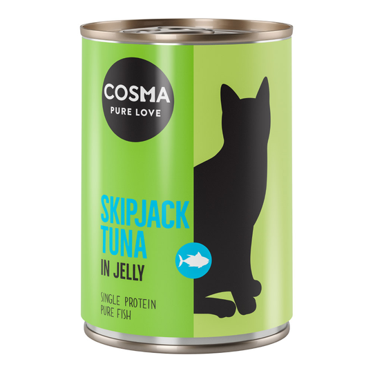 Cosma Original hyytelössä -säästöpakkaus 24 x 400 g - boniitti