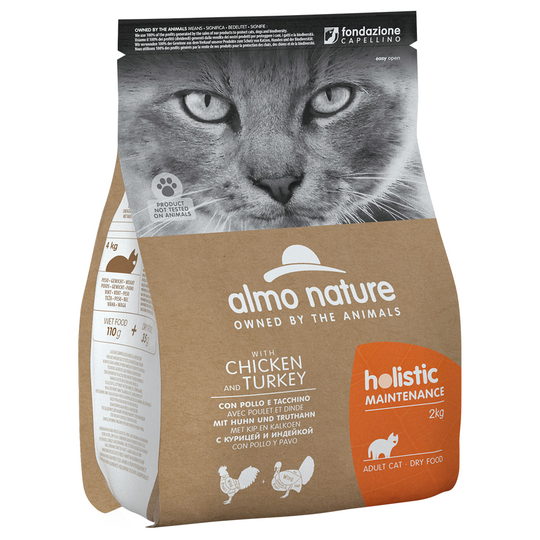 Almo Nature Holistic Maintenance kana ja kalkkuna - 2 kg