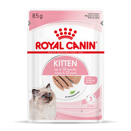 12 x 85 g Royal Canin erikoishintaan! - Kitten Mousse