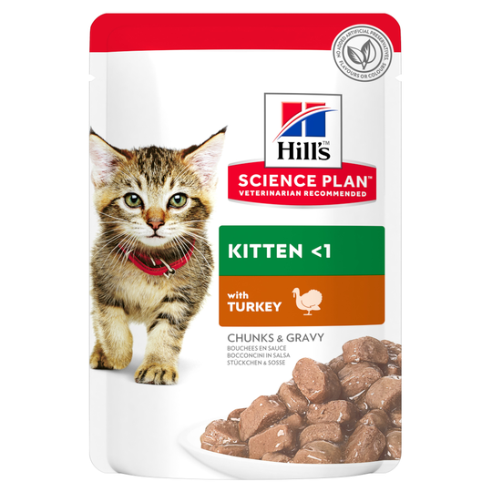Hill's Science Plan Kitten - 12 x 85 g Turkey