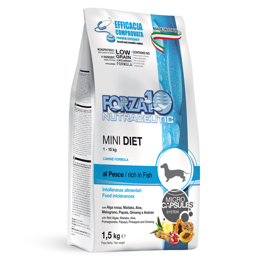 Forza10 Mini Diet with Fish - 2 x 1,5 kg