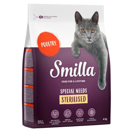 Smilla Adult Sterilised, siipikarja - 10 kg