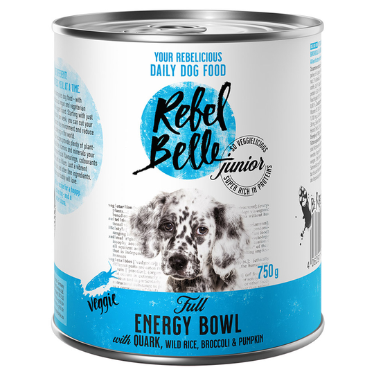 Rebel Belle Junior Full Energy Bowl - veggie 6 x 750 g