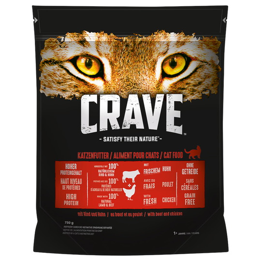Crave nauta & kana - 750 g