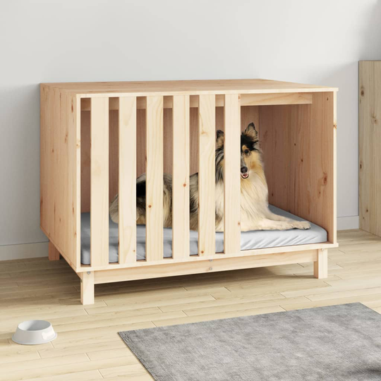 vidaXL Koirankoppi 100x70x72 cm täysi mänty