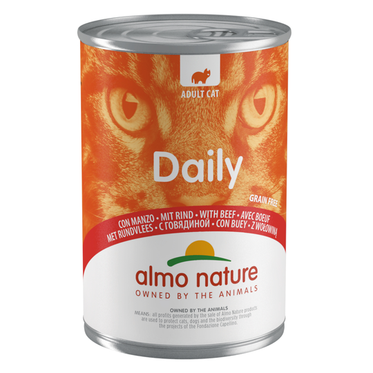 Almo Nature Daily Menu -säästöpakkaus 24 x 400 g - nauta