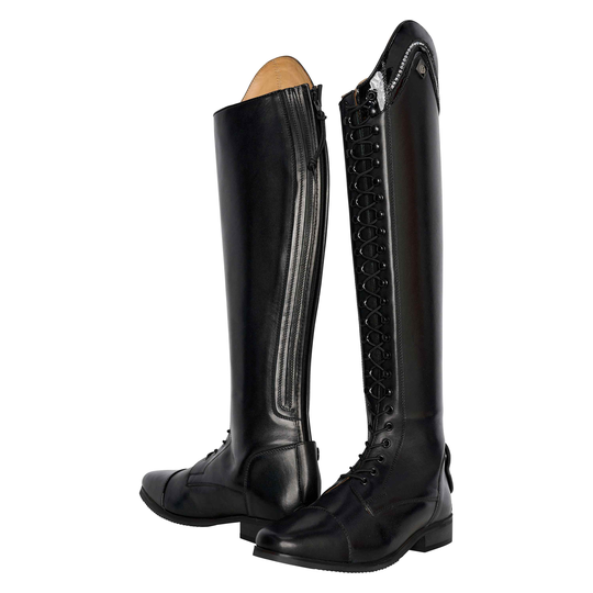 Ratsastussaappaat IRHOlania Dressage Wide Black lack-Chrystal Black lack-Chrystal (40)