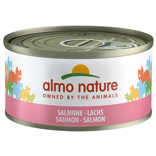 24 x 70 g Almo Nature Legend 20 + 4 kaupan päälle! - lohi