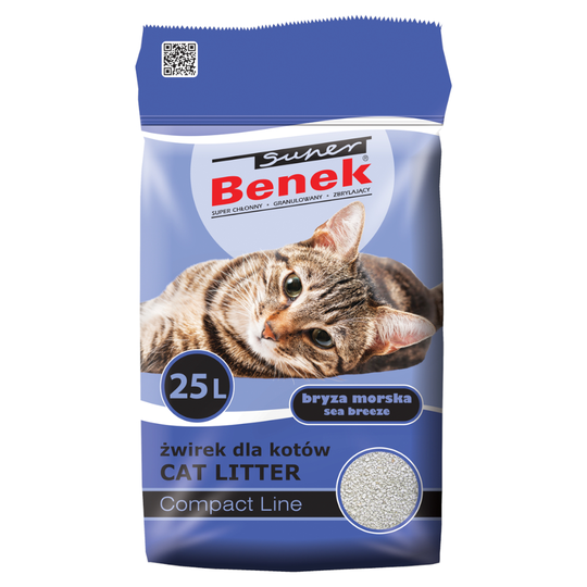 Super Benek Compact Sea Breeze - 25 l (noin 20 kg)