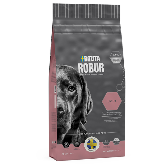 Bozita Robur -säästöpakkaus - 2 x 12 kg Light