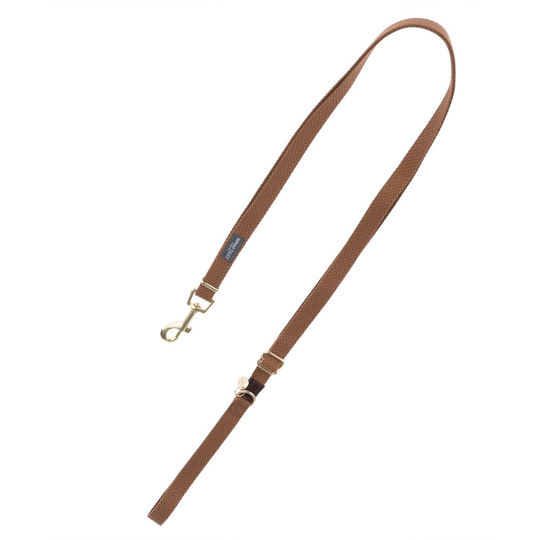 Nomad Tales Bloom -talutushihna, caramel - 200 cm pitkä, 20 mm leveä