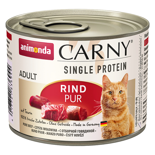 Animonda Carny Single Protein Adult 6 x 200 g - nauta
