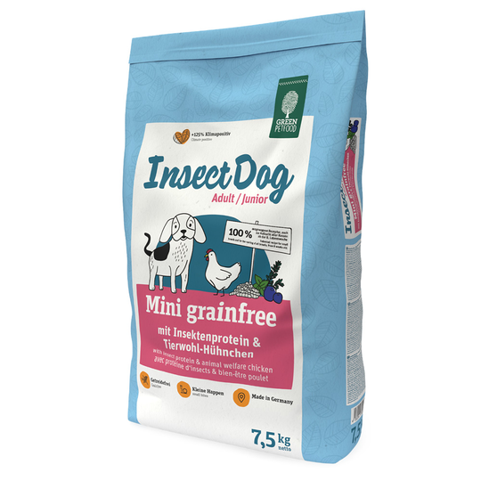 Green Petfood InsectDog Mini Grainfree - 7,5 kg