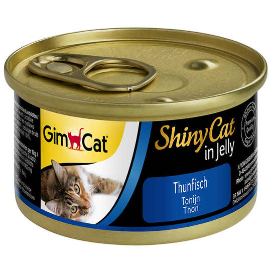 GimCat ShinyCat Jelly 6 x 70 g - tonnikala