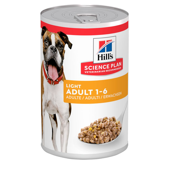 Hill's Science Plan -säästöpakkaus 24 x 370 g - Adult Light