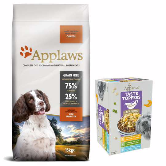 Applaws Small & Medium Breed Adult Chicken - 15 kg