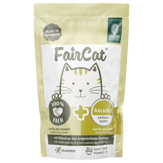 6 + 2 kaupan päälle! 8 x 85 g FairCat-kissanruokaa - Balance