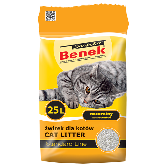 Super Benek Natural - 25 l (noin 20 kg)