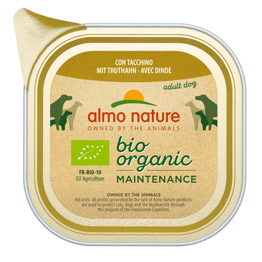 Almo Nature BioOrganic Maintenance -säästöpakkaus 30 x 100 g - luomu kalkkuna