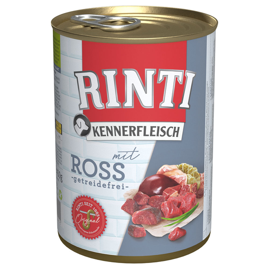 RINTI-säästöpakkaus 12 x 400 g - hevonen