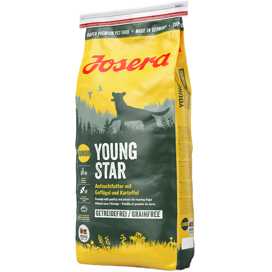 2 x zooPisteet: Josera koiranruoka 15 kg - YoungStar