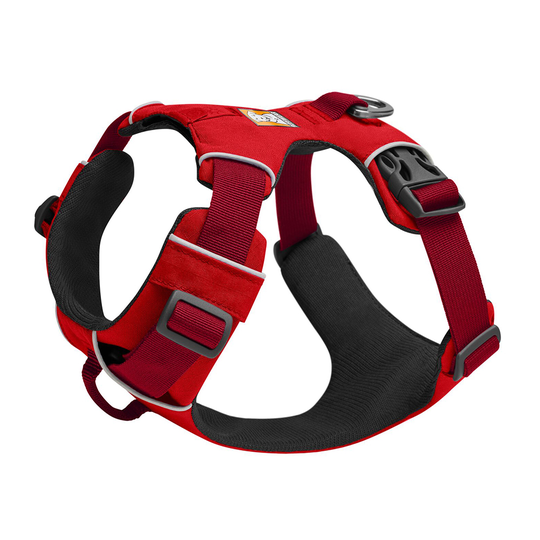 Ruffwear Front Range Harness -koiranvaljaat - koko S: rinnanympärys 56 - 69 cm, L 24 mm, punainen