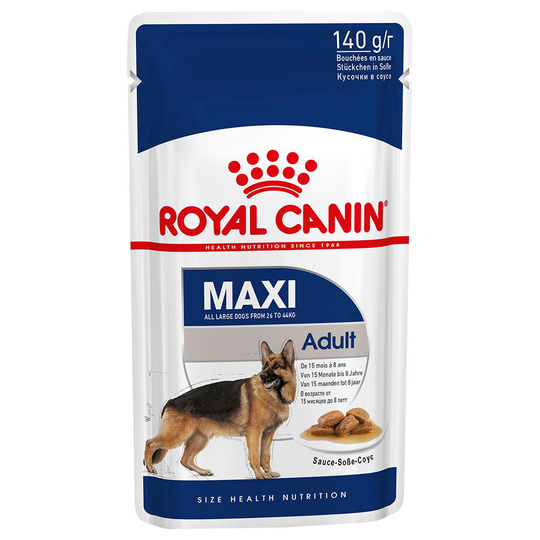 Royal Canin Maxi Adult - oheen märkäruoka: 20 x 140 g Royal Canin Maxi Adult
