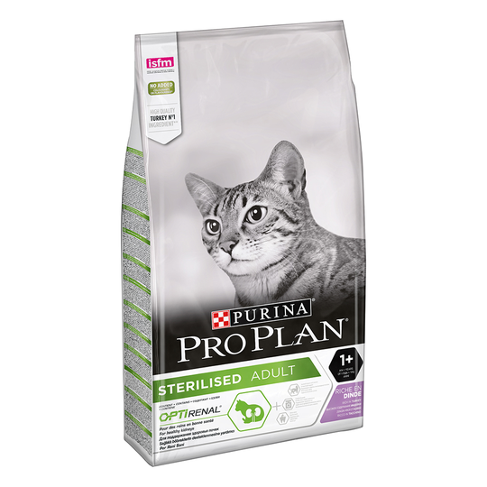Pro Plan Sterilised Adult Rich in Turkey - 10 kg