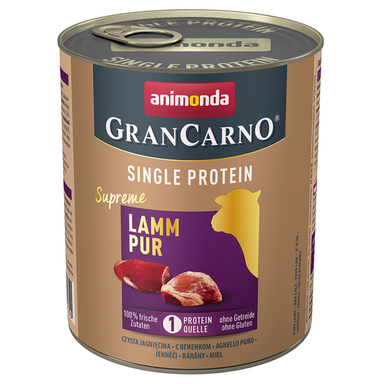 Animonda GranCarno Adult Single Protein Supreme 6 x 800 g - lammas