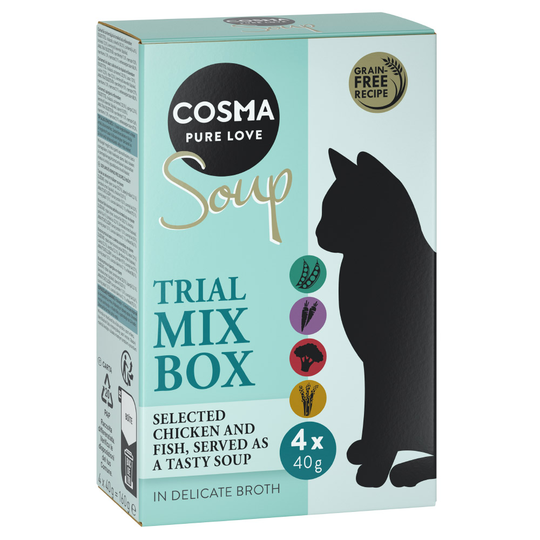 Cosma Soup -kokeilusekoitus 4 x 40 g - mix 2