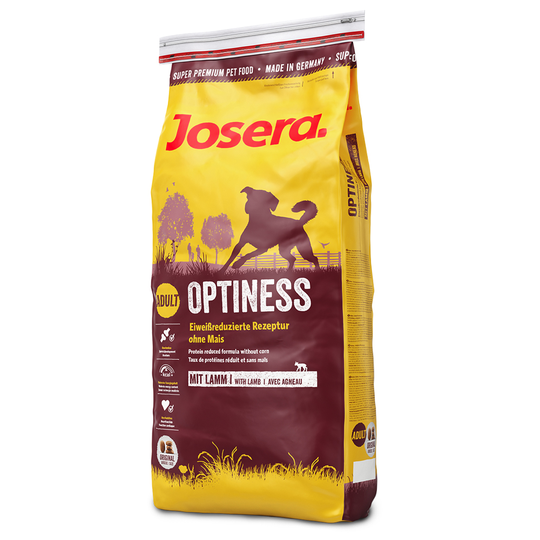 2 x zooPisteet: Josera koiranruoka 15 kg - Optiness