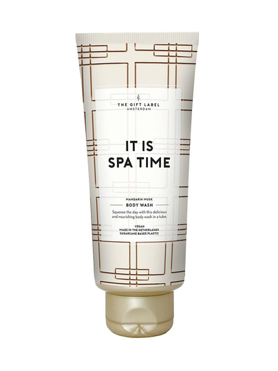It is spa time -suihkugeeli
