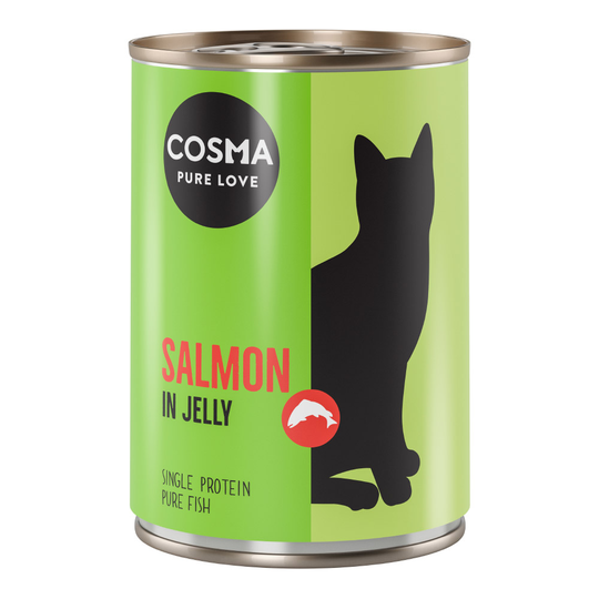 Cosma Original hyytelössä 6 x 400 g - lohi