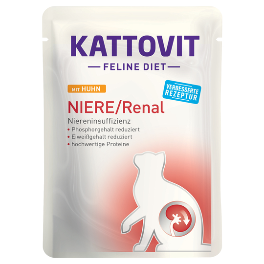 Kattovit Renal Pouch 85 g - 24 x 85 g kana