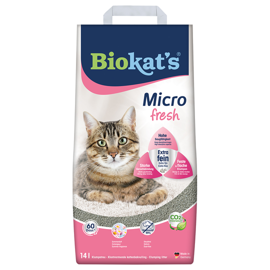 Biokat's Micro Fresh -kissanhiekka - 14 l