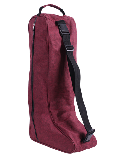 QHP - Ratsastusaapaslaukku - Burgundy