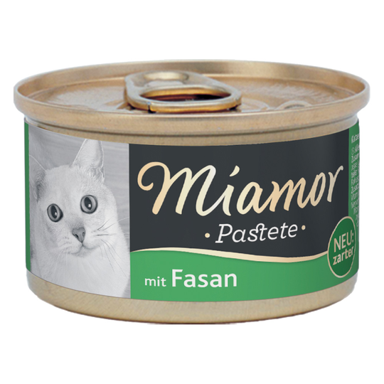 Miamor Pâté -säästöpakkaus 24 x 85 g - fasaani