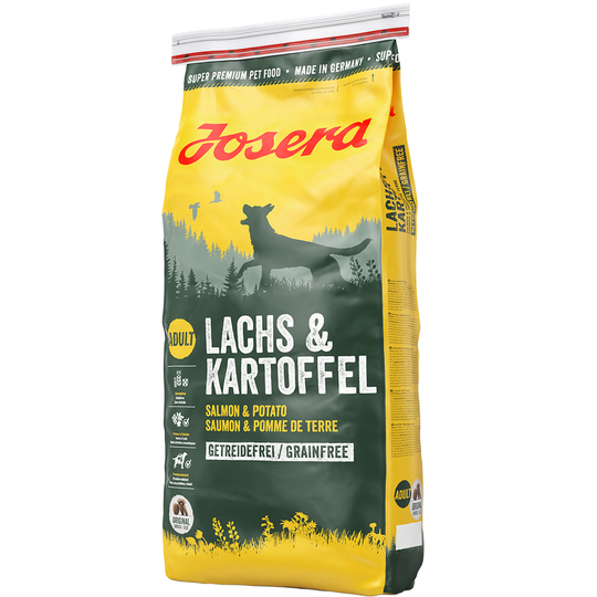 Josera-säästöpakkaus 2 x 15 kg - Salmon & Potato, viljaton