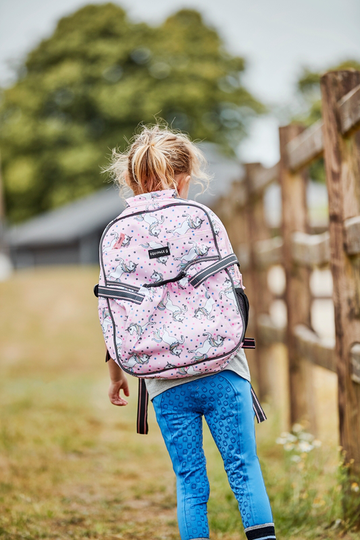 Equipage Lasten Klara Dot Reppu - Unicorn Orchid Pink