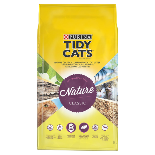 Purina Tidy Cats Nature Classic - 30 L