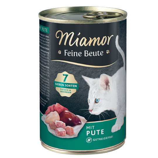Miamor Feine Beute 12 x 400 g - kalkkuna