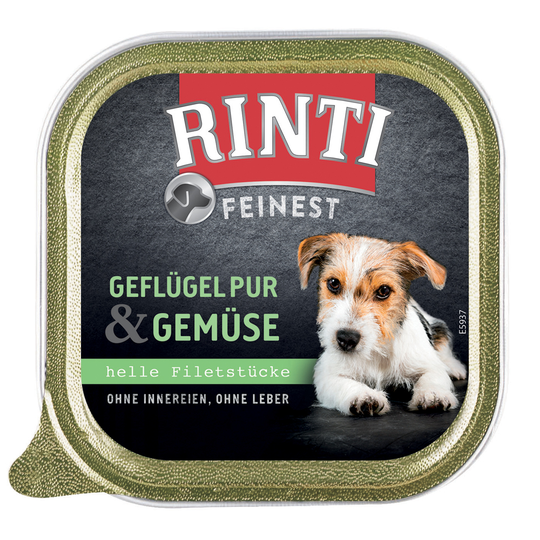 RINTI Finest 11 x 150 g - siipikarja & vihannekset